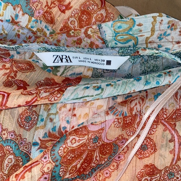 Zara Patchwork Print Dress - Picture 4 of 6